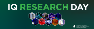 IQ research day logo banner